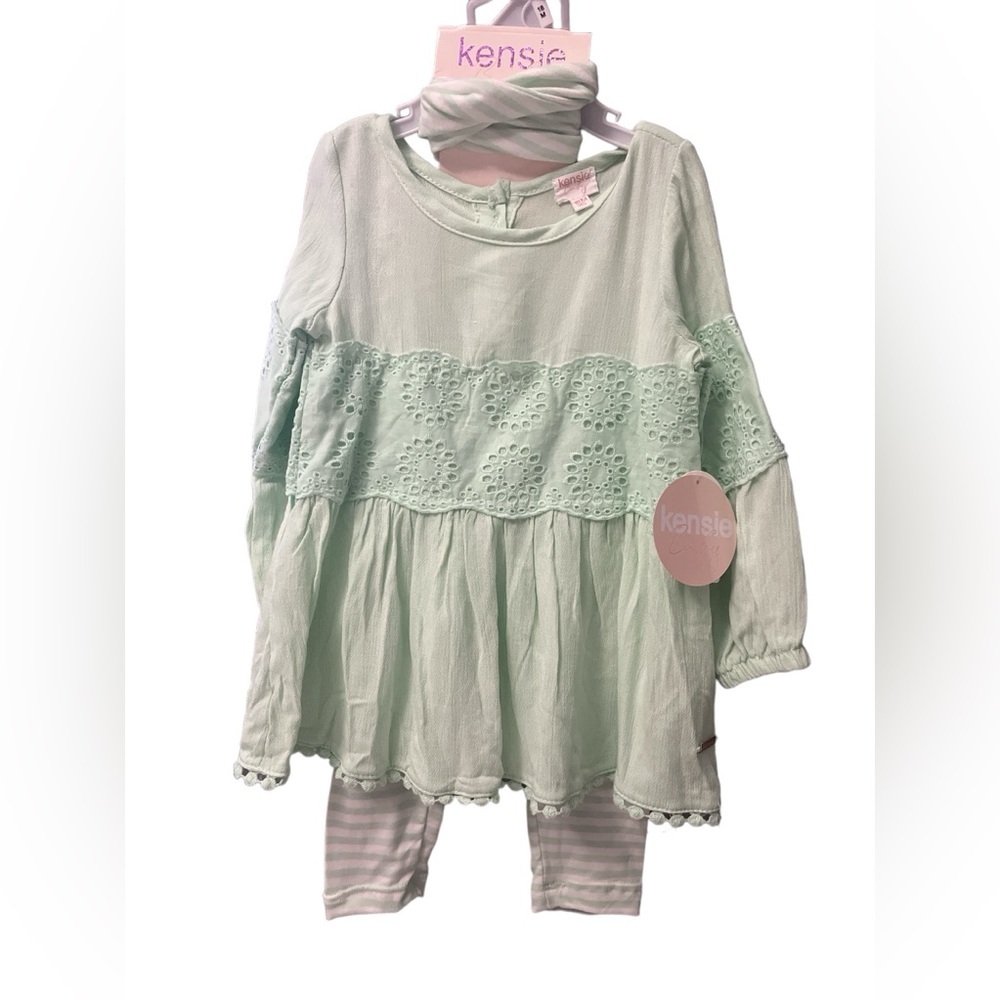 Kensie 3 Piece Set For Little Girls /Size 18 Month